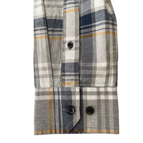 Goodfellow & Co Men's Standard Fit Stretch Poplin Long Sleeve Shirt • NWT - Picture 5 of 15